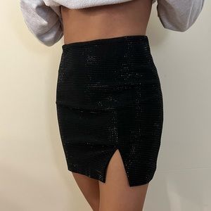 Black Mini Skirt